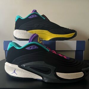 Jordan Luka 3 Sneakers Black/Hyper Jade/Hyper Grape FQ1284 002 Men’s Sz 11 BNIB